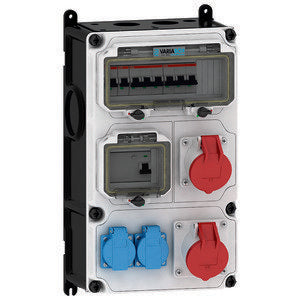 Bals Elektrotech - CEE-Steckdosen-Kombination (IEC 60309) Steckdosen-Kombination 89075 Größe L
