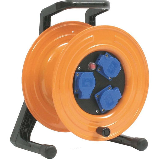 Schill - Kabeltrommel Stahlblech-Kabeltrommel HT 311.MD3.25KS325 m. Steckd. und Kabel