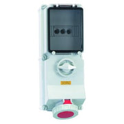 Bals Elektrotech - CEE-Steckdose abschaltbar, abgesichert (IEC 60309) Wandsteckdose abschaltbar 17543 verriegelt abgesich