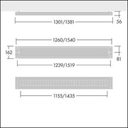 Thorn - Decken - /Wandleuchte LED - Aufputzleuchte PUNCH 3 LV #96635722 940