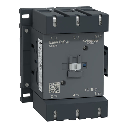 Schneider Electric - Leistungsschütz zum Schalten von Wechselstrom Leistungsschütz Easy TeSys LC1E120Q5 3P 120A 380VAC 50Hz