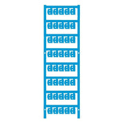 Weidmüller - Kabelmarkierungssystem Leitermarkierer SFC 0/12 NEUTRAL BL 12x5,8mm,blau − 200 Stück