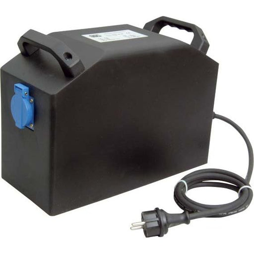 Trafo-Technik-Hoppecke - Einphasen-Steuertransformator Trenntrafo, tragbar ETR 2500VA 230/230V sw