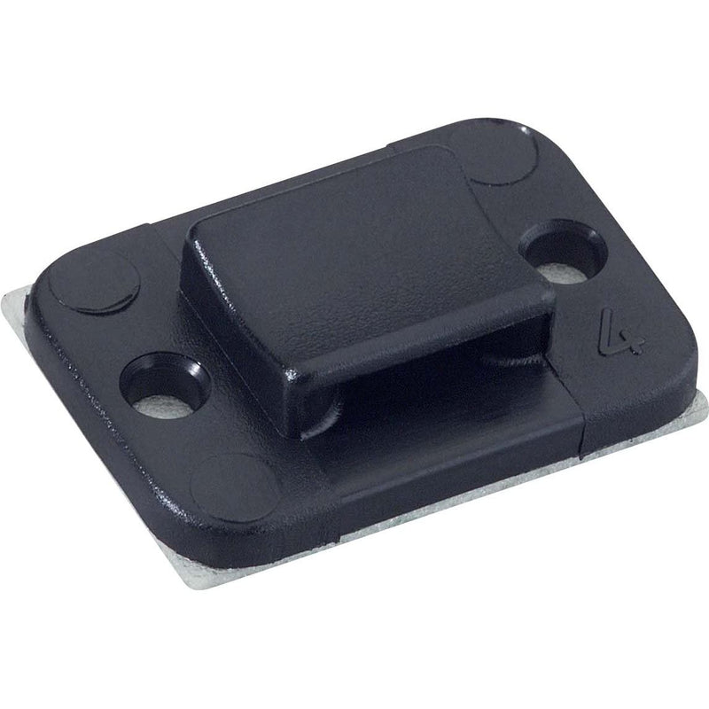 HellermannTyton - Befestigungssockel und -element für Kabelbinder Befestigungssockel TY3G1S-W-C1 − 100 Stück