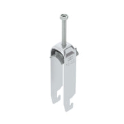OBO Bettermann - Bügelschelle BS-U3-K-22 ALU 3-fach − 50 Stück