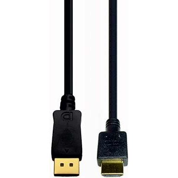 E+P Elektrik - PC-Kabel HDMI-Display-Portkabel DP 3 2m