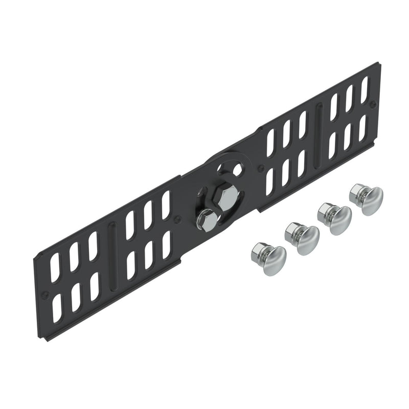 OBO Bettermann - Verbinder für Kabeltragsystem Gelenkverbinder RGV 60 FSK SW für Kabelrinne 60x25 − 10 Stück