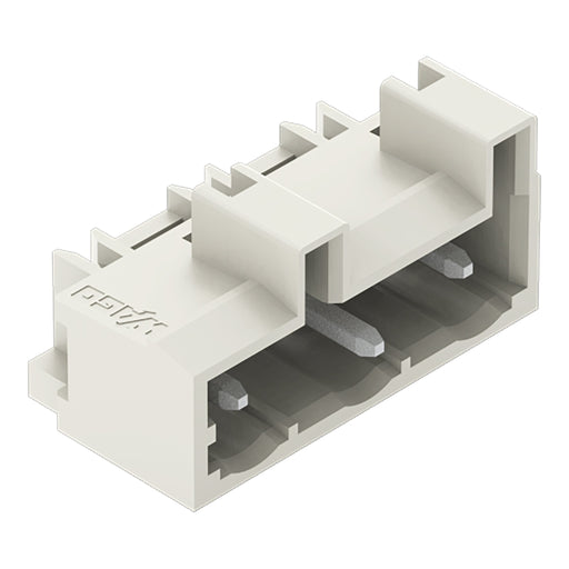 WAGO - Leiterplattensteckverbinder THT-Stiftleiste Lötstift 721-863/001-040 1,2x1,2,abgew.,lgr − 200 Stück