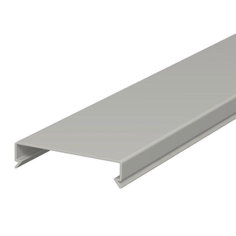 OBO Bettermann - Oberteil für Verdrahtungskanal Deckel LK4 D 60 RAL 7030 − 2 Meter
