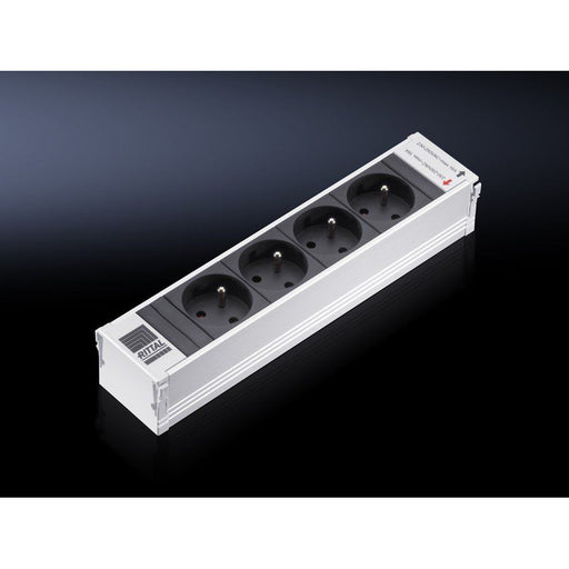 Rittal - Mehrfachsteckdose Einsteckmodul DK 7856.120 4xSchutzk.(F/B)