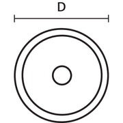 HellermannTyton - Spreizniet HTWD-R6B 5.0-5.5mm PA6 sw − 250 Stück