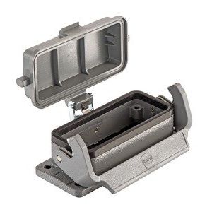 Harting - Gehäuse für Rechtecksteckverbinder Anbaugehäuse 09300161306 Han 16B-AGG-LB