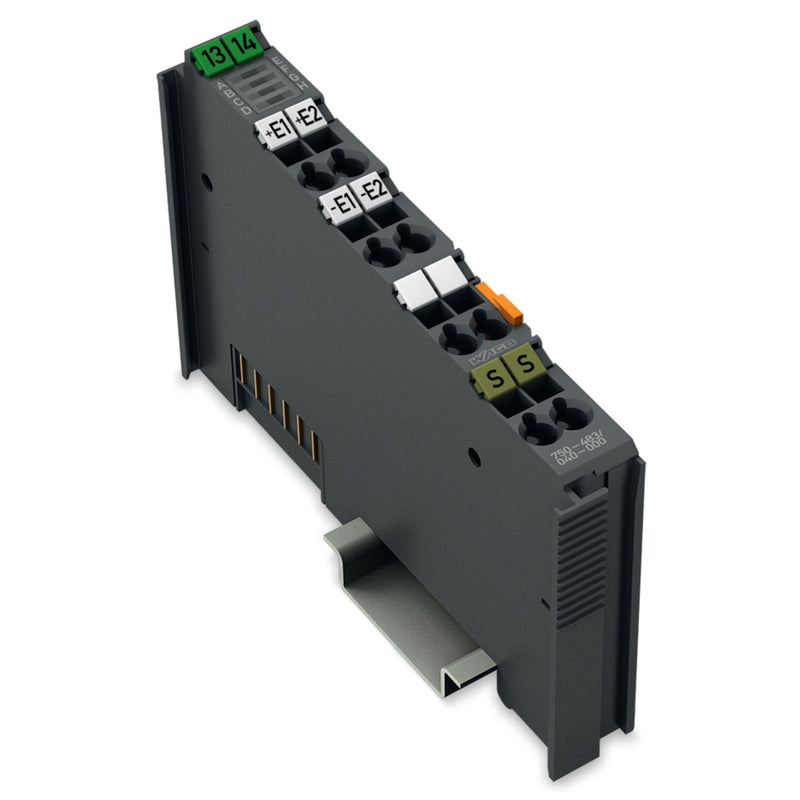 WAGO - Feldbus, Dez. Peripherie - Analoges Ein-/Ausgangs-Modul 2-Kanal-Analogeingang 750-483/040-000 DC 0 30 V
