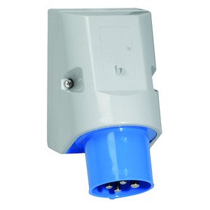 Bals Elektrotech - CEE-Gerätestecker (IEC 60309) Wand-Gerätestecker 32A 4p 24410 230V 9h IP44
