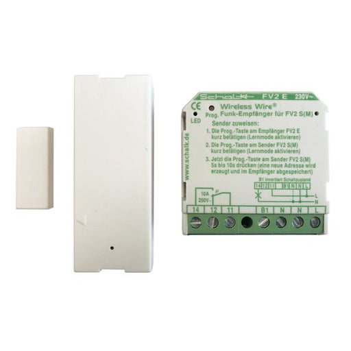 Kaiser Nienhaus - Sensor für Jalousie/Zeitschaltuhren Funk-Magnetschalter 315070 f.Zustandsüberwach