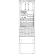 ABN - Zähler-Komplettschrank Straßenbeleuchtung SB205ZL1511 Säule 1 ZP TSG 5pol