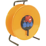 Schill - Kabeltrommel Stahlblech-Kabeltrommel HT 480C516MD350KS525 m. Steckd. und Kabel