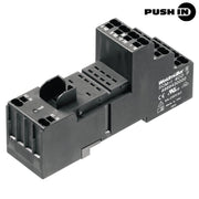 Weidmüller - Relaissockel 2 Wechsler SCM-I 2CO P PUSH IN − 10 Stück