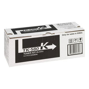 Kyocera - Verbrauchsmaterial für Telefax/Drucker/MFC Lasertoner TK-580K sw 3.500 Seiten,schwarz