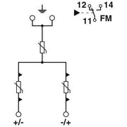 Phoenix Contact - Überspannungsableiter für Energietechnik/Stromversorgung Überspannungsableiter VAL-MBT21500DCPV2VFM 2-pol.1500VDC