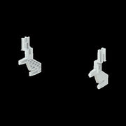 Striebel&John - Montagezubehör (Schaltschrank) Halter f. Klemmenträger CZ13 (VE2) 2 Stück