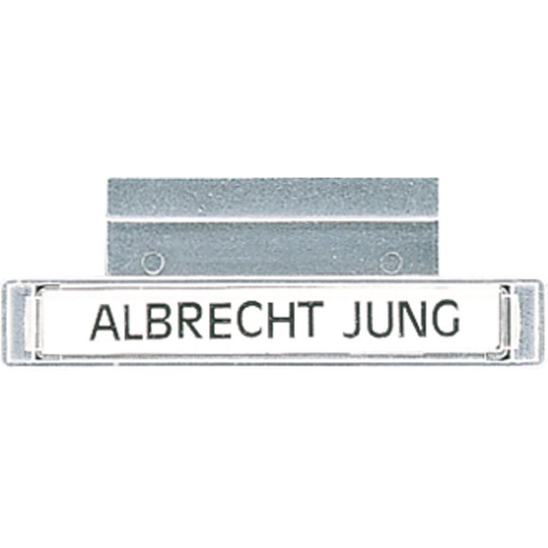Jung - Bezeichnungsmaterial für Installationsschalterprogramme Beschriftungsleiste 61 NA Schriftfeld 7x57mm