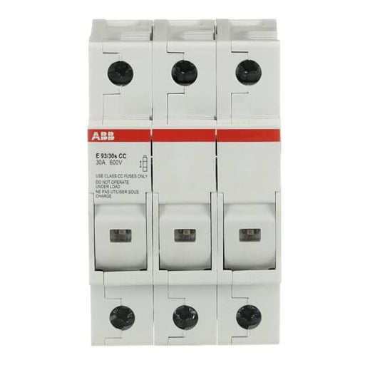 ABB Stotz S&J - Halter für zylindrische Sicherung Sicherungshalter E 93/30s CC 3P, In=30A