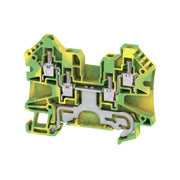 Weidmüller - Schutzleiter-Reihenklemme Klemme WPE 4/ZZ Schraubanschl.,4mm² − 50 Stück