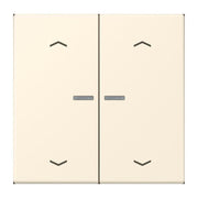 Jung - Bedienelement intelligent Taster mit Pfeilsymbolen BT LC 17102 P 245 blanc ivoire