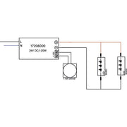 Brumberg Leuchten - LED-Betriebsgerät LED-Netzgerät 17206000 20W 24VDC ws
