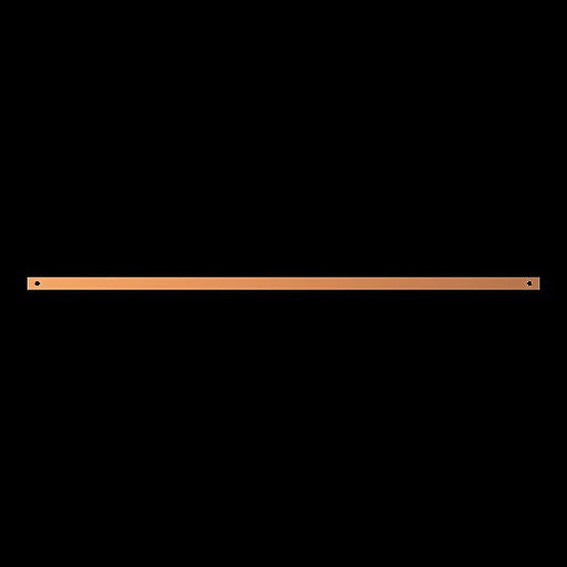 Striebel&John - Sammelschiene Kupferschiene ZX1094 20x5mm L:850mm