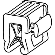 HellermannTyton - Kabelbinder Befestigungsbinder 156-00017(500) 150x4,6 mm, 2tlg − 500 Stück
