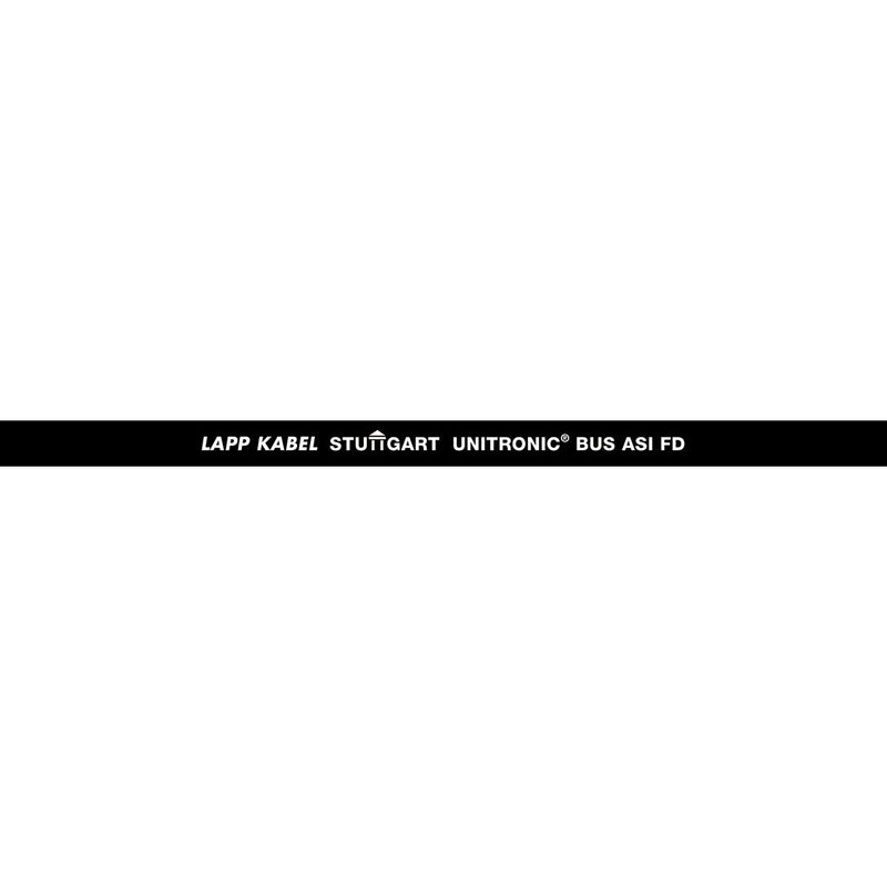Lapp Kabel&Leitung - Daten- und Kommunikationskabel UNITRONIC BUS ASI FD P 2170358/500 FRNC BK − 500 Meter