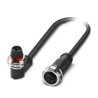 Phoenix Contact - Konfektioniertes Sensor-Aktor-Kabel Sensor-/Aktor-Kabel 1224009 3-polig schwarzgrau