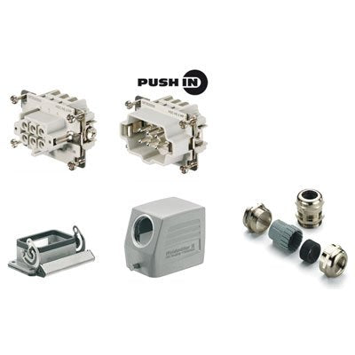 Weidmüller - Zubehör/Ersatzteile für Industriesteckverbinder Steckverbinder-Set Push in HDC KIT HE-P 06.10 Baureihe HE