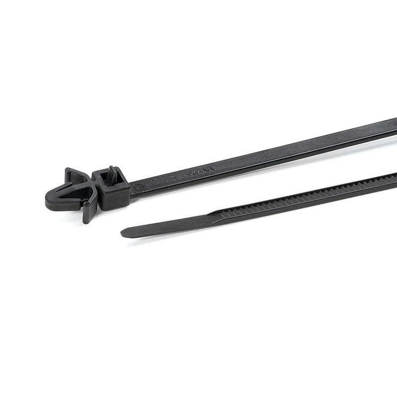 HellermannTyton - Kabelbinder Befestigungsbinder RT50SFK PA66 BK 1000 225x5,0 schwarz − 1000 Stück