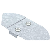 OBO Bettermann - Deckel Bogen für Kabeltragsystem Deckel für Bogen RBD W 100 DD winkelverst. B100mm