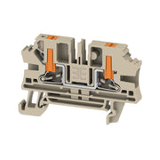 Weidmüller - Durchgangs-Reihenklemme Klemme AL2C 4 PUSH IN, 4 mm² − 50 Stück