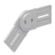 Unex - Verbinder für Kabeltragsystem Vertikales Gelenkstück 67813-44 85 mm − 12 Stück