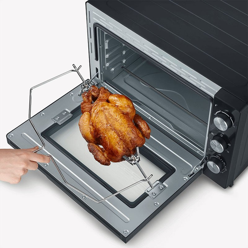 Severin - Tischbackofen/Backgrill Toastofen XXL TO 2073 sw/eds-geb. 2200W,60l