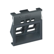Rehau - Einsatz/Abdeckung für Kommunikationstechnik Keystone-Träger BRK Key A45 alu Ausf.A45 anth