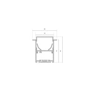Barthelme - Mechanisches Zubehör/Ersatzteile für Leuchten Alu-Profil CATANIA 6075 T 62398895 5m