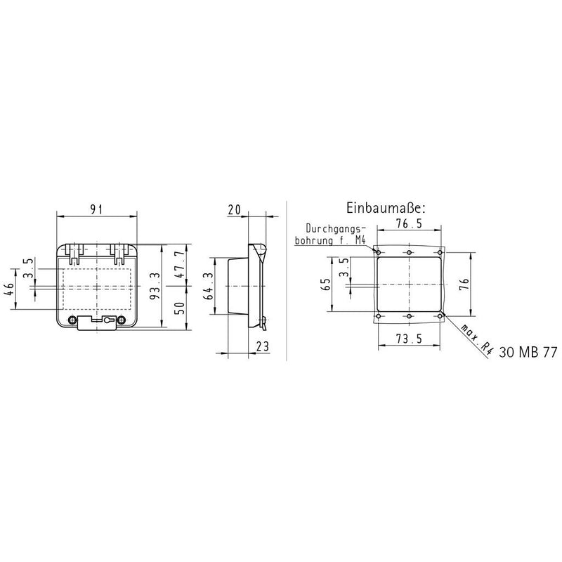 Bals Elektrotech - Zubehör/Ersatzteile für CEE-Steckvorrichtungen (IEC 60309) BetätigungsklappeIP44 58388