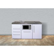 Stengel - Mini-Küche Miniküche Premiumline MPGSMS3160KSGSGKFrBl weiß