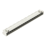 WAGO - Leiterplattensteckverbinder THT-Stiftleiste Lötstift 721-450/001-000 1,0x1,0,abgew.,lgr − 50 Stück