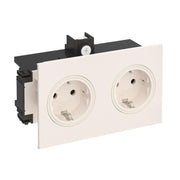 Rehau - Steckdose 2-fach BRK 2STD cws SIGNA IN cws