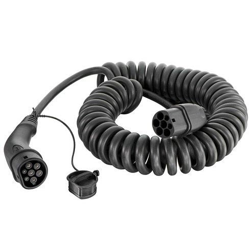 Harting - Ladeleitung E-Mobility Ladekabel Mode 3 spiralis. 08914090302A0 Kabellänge: 5 m