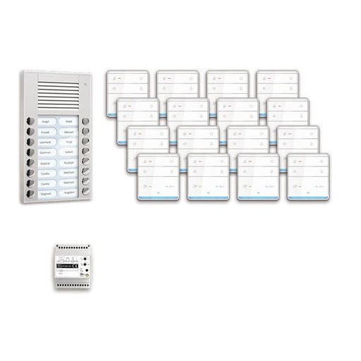 TCS Tür Control - Türsprech-Set pre:pack Audio AP 16WE PPAF16-EN/01 m.Außenstation PES