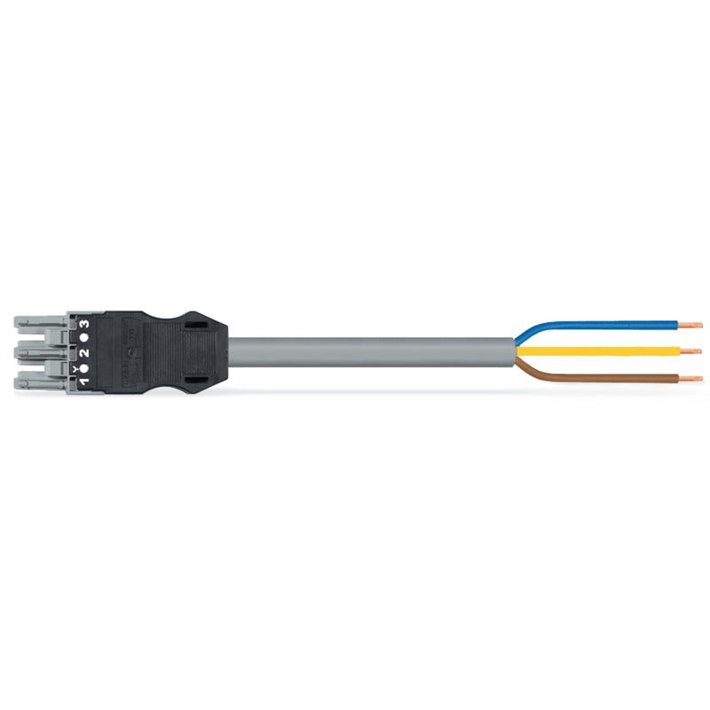 WAGO - Konfektionierte Leitung für steckbare Gebäudeinstallation konfekt. Anschlussleitung 771-9993/106-103 Eca,Buchse
