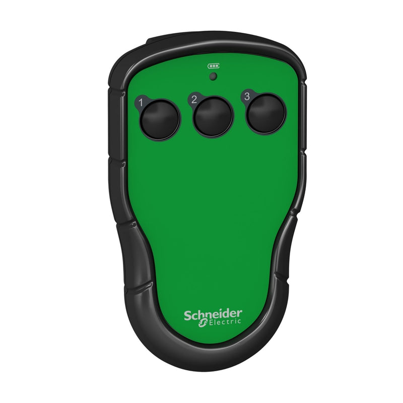 Schneider Electric - Zubehör/Ersatzteile für Befehlsgeräte Sender Pocket, 3 Tasten ZART03 einstufig, 2,4 GHz